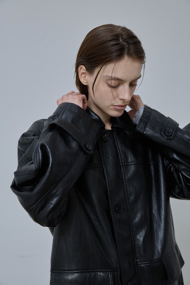 Better - Korean Women Fashion - #womensfashion - Lenno Leather Jacket - 2