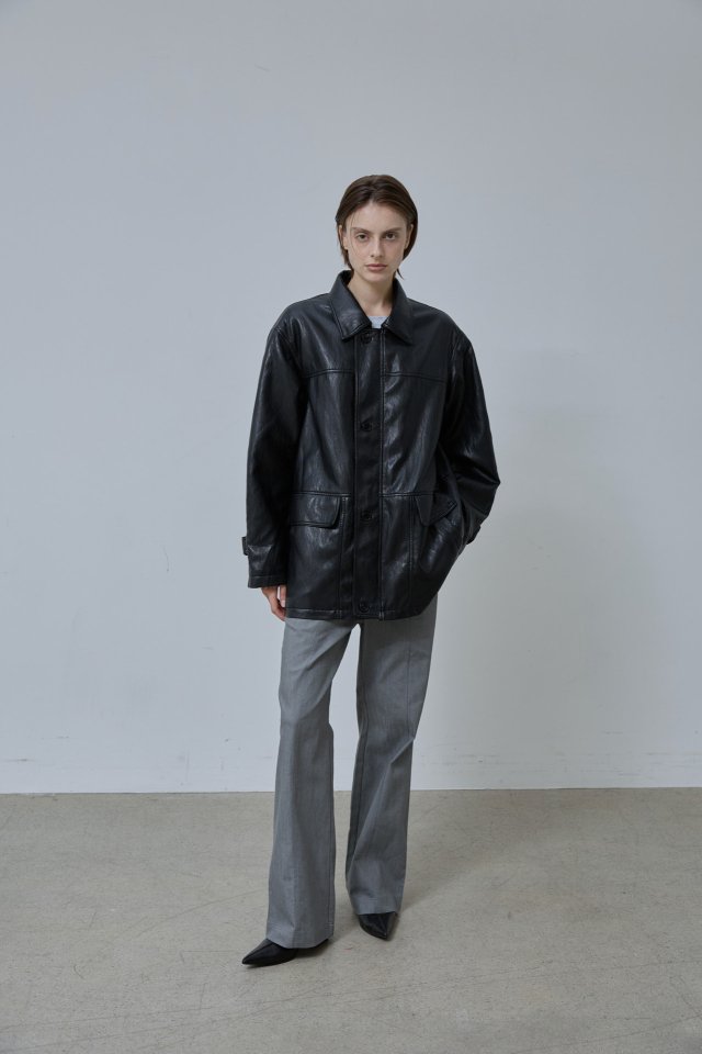 Better - Korean Women Fashion - #momslook - Lenno Leather Jacket - 4