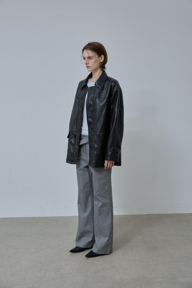 Better - Korean Women Fashion - #womensfashion - Lenno Leather Jacket - 6