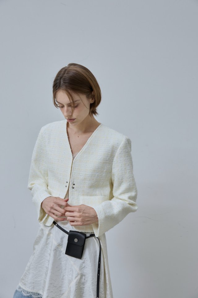 Better - Korean Women Fashion - #momslook - Hera Tweed Jacket - 4