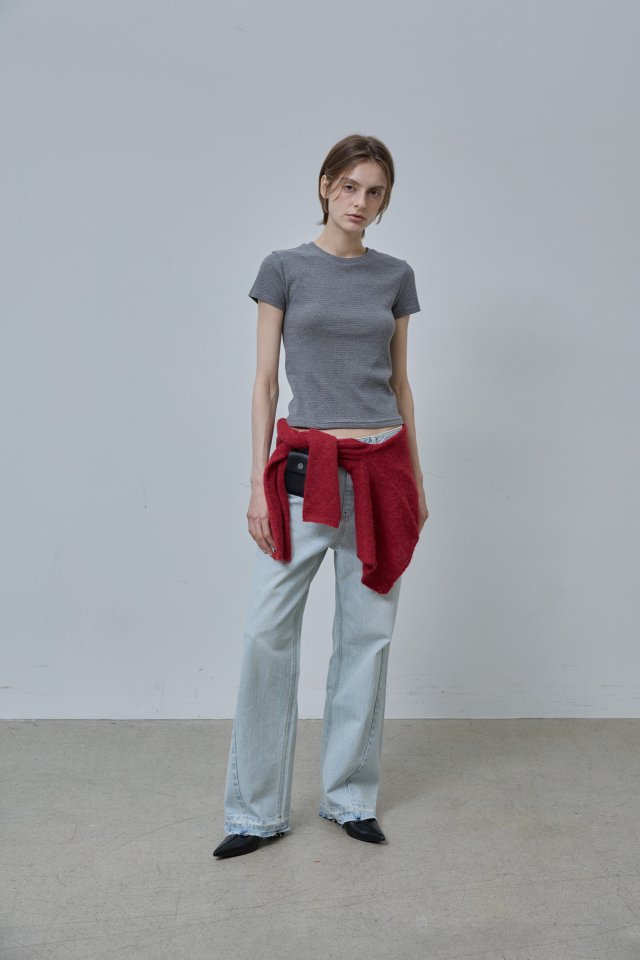 Better - Korean Women Fashion - #womensfashion - Pointel Tee - 5