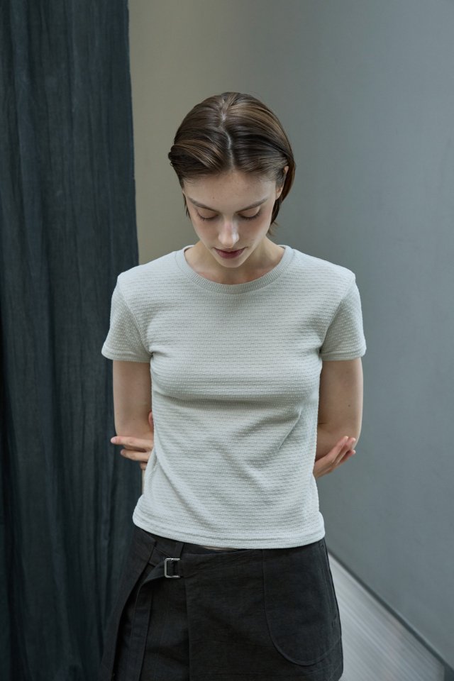 Better - Korean Women Fashion - #womensfashion - Pointel Tee - 2