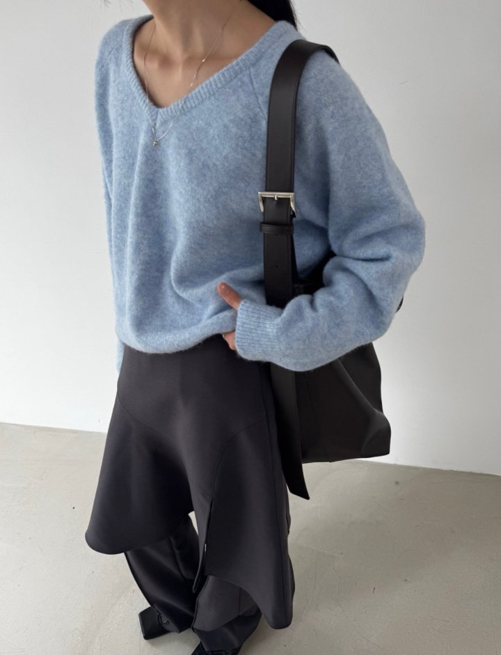 Better - Korean Women Fashion - #womensfashion - Port V-neck Knit Pullover - 10