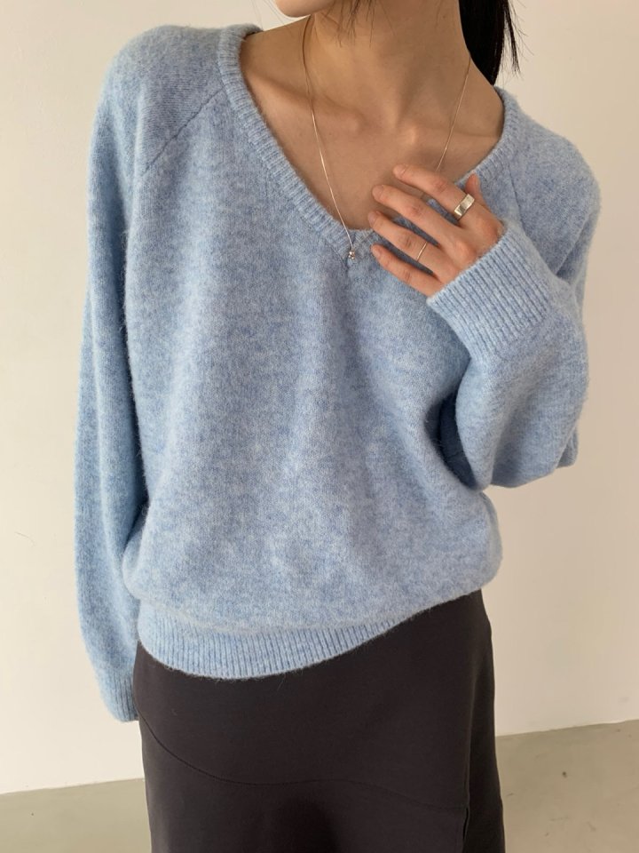 Better - Korean Women Fashion - #womensfashion - Port V-neck Knit Pullover - 6