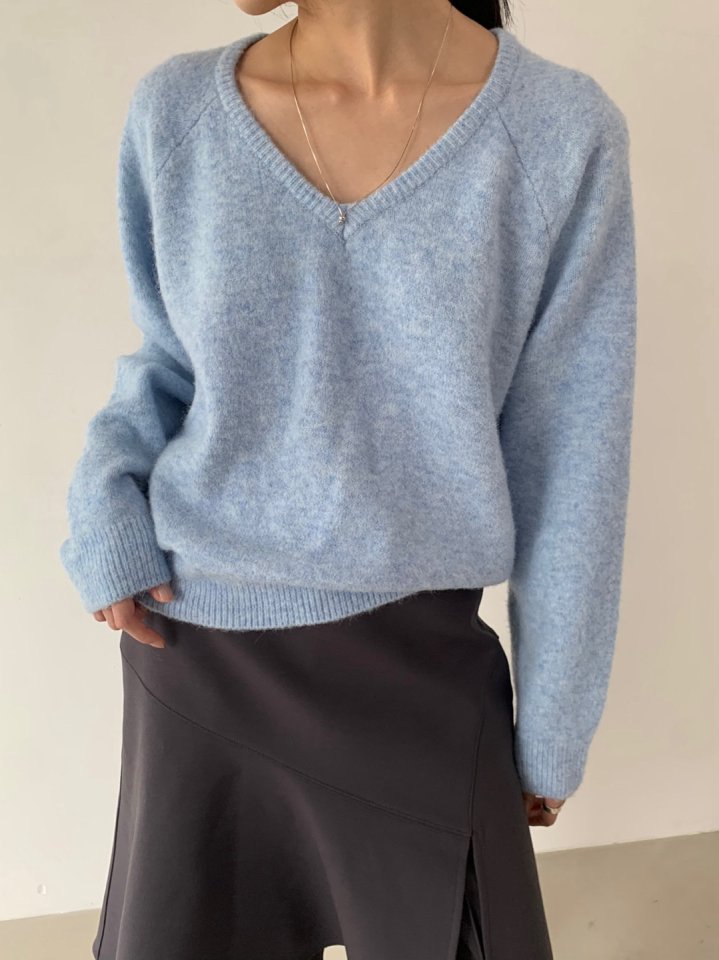 Better - Korean Women Fashion - #womensfashion - Port V-neck Knit Pullover - 8