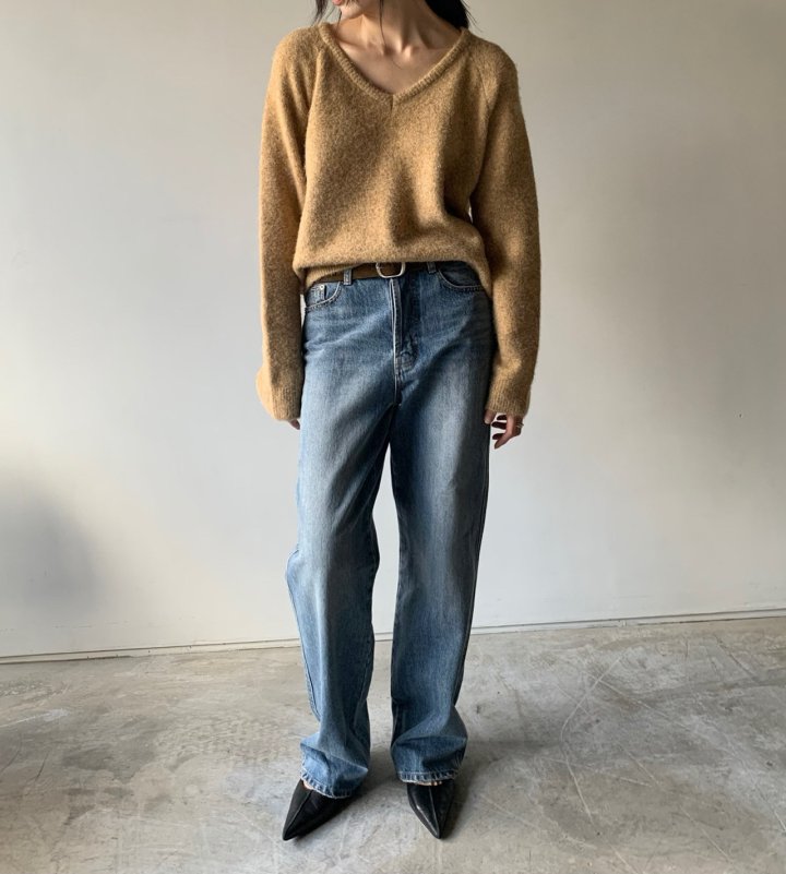 Better - Korean Women Fashion - #womensfashion - Port V-neck Knit Pullover - 3