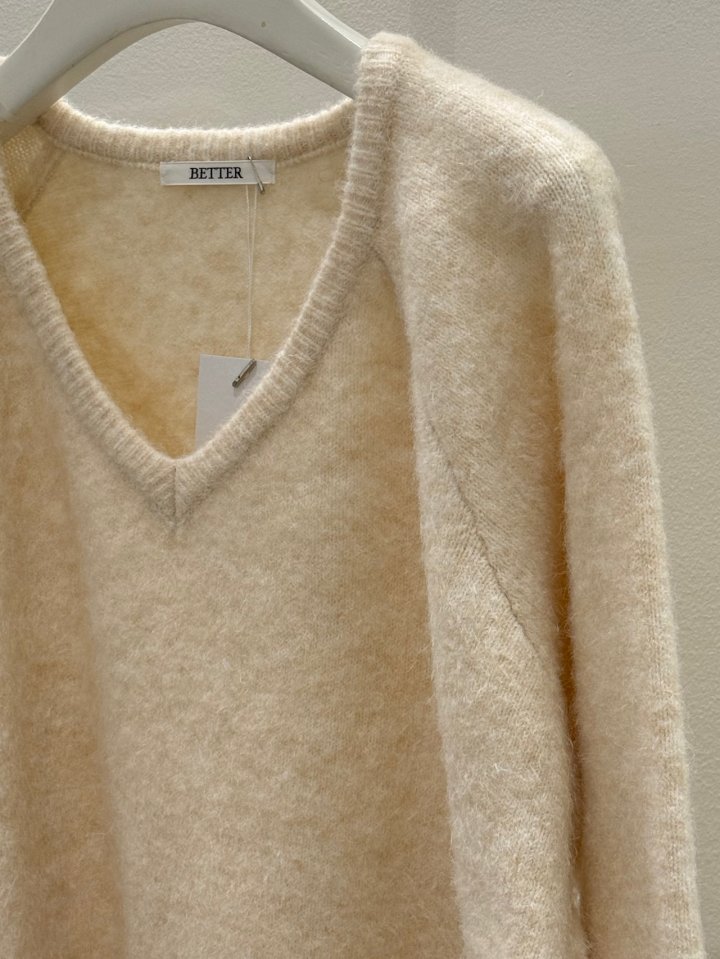 Better - Korean Women Fashion - #womensfashion - Port V-neck Knit Pullover - 6