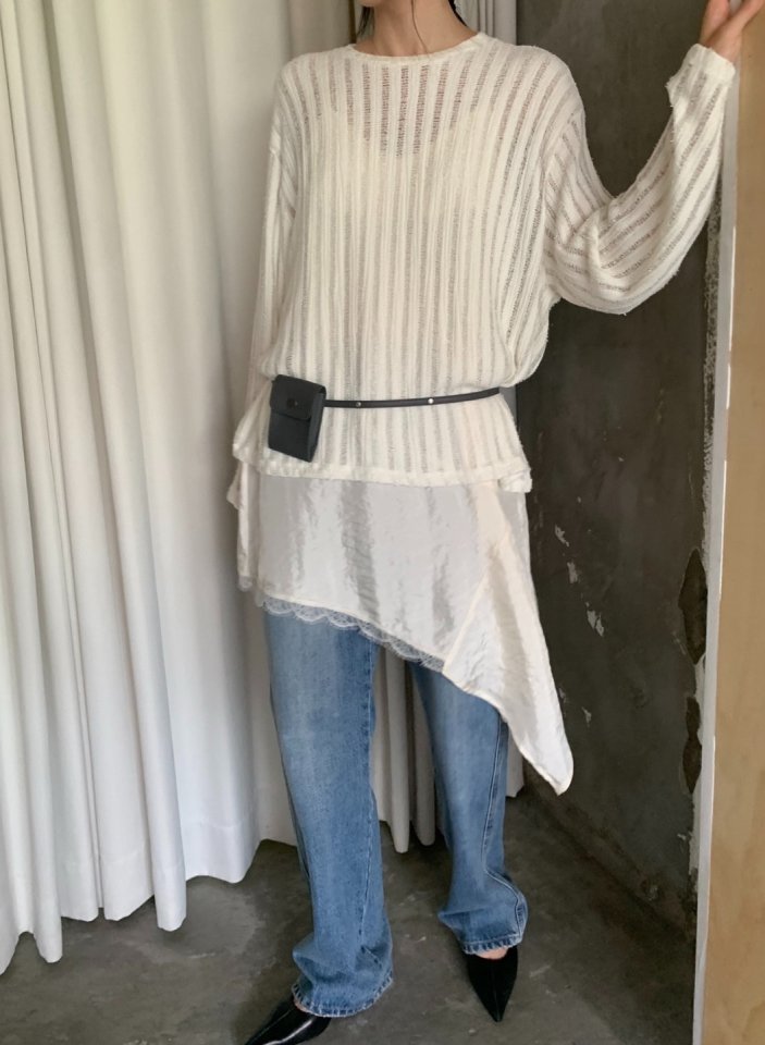 Better - Korean Women Fashion - #womensfashion - Beed Loose Tee