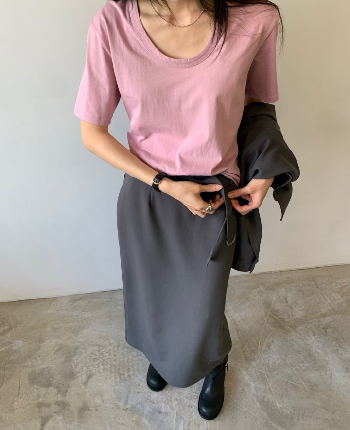 Better - Korean Women Fashion - #womensfashion - Nouvo U-neck Tee - 3