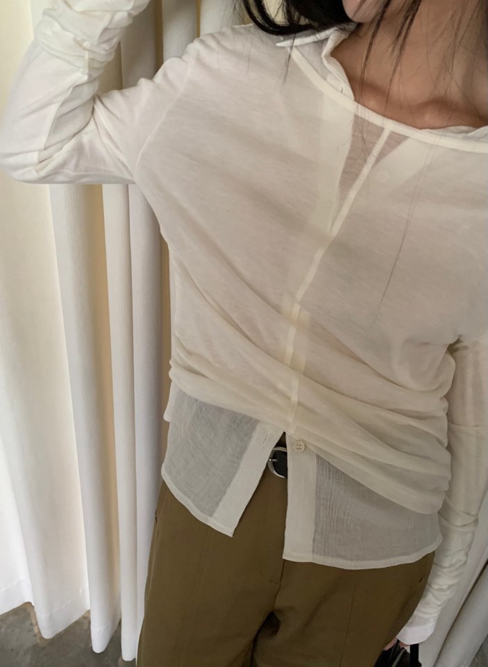 Better - Korean Women Fashion - #womensfashion - Flip Collar Blouse - 5