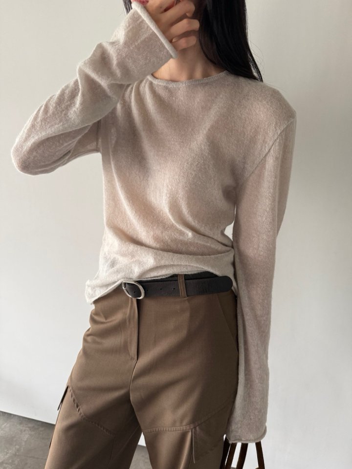 Better - Korean Women Fashion - #womensfashion - Youth Round Knit Tee