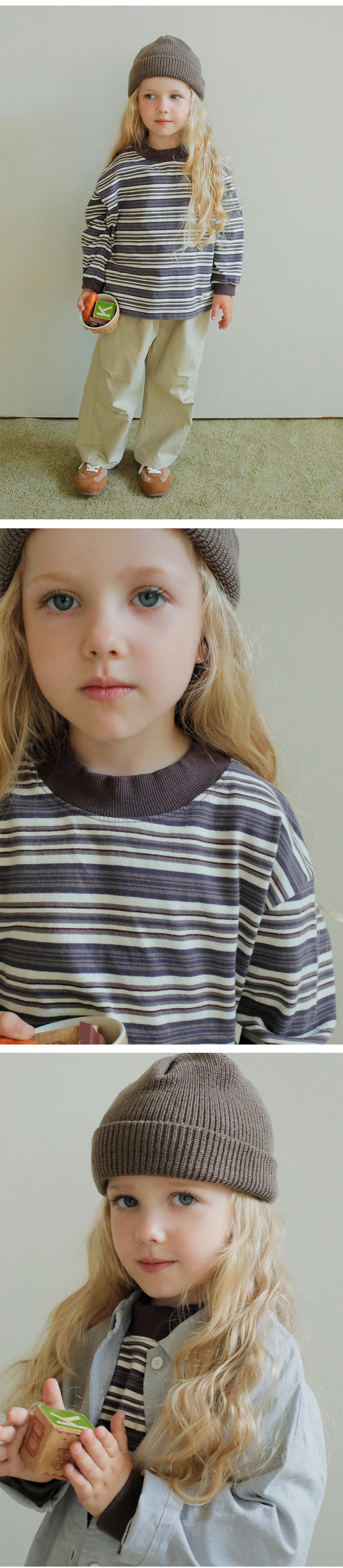 Bien A Bien - Korean Children Fashion - #Kfashion4kids - Victo Stripe Tee - 3