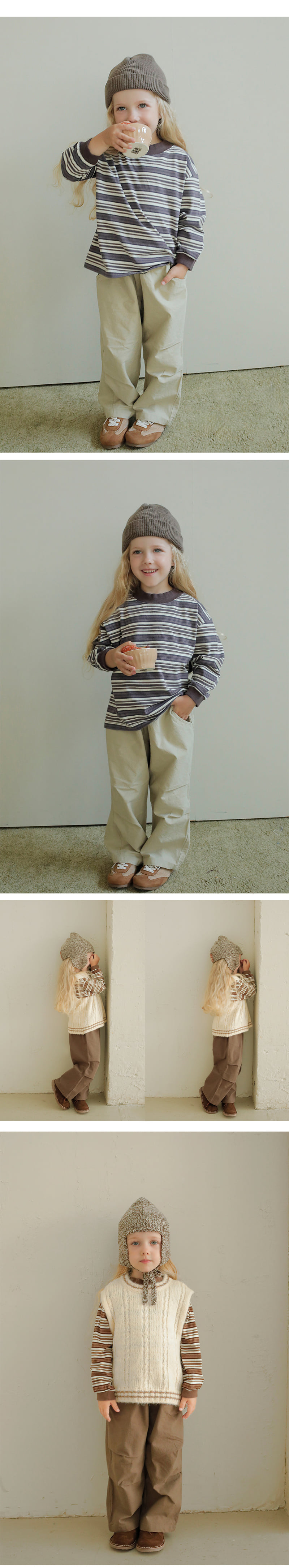 Bien A Bien - Korean Children Fashion - #discoveringself - Hound Pants - 2
