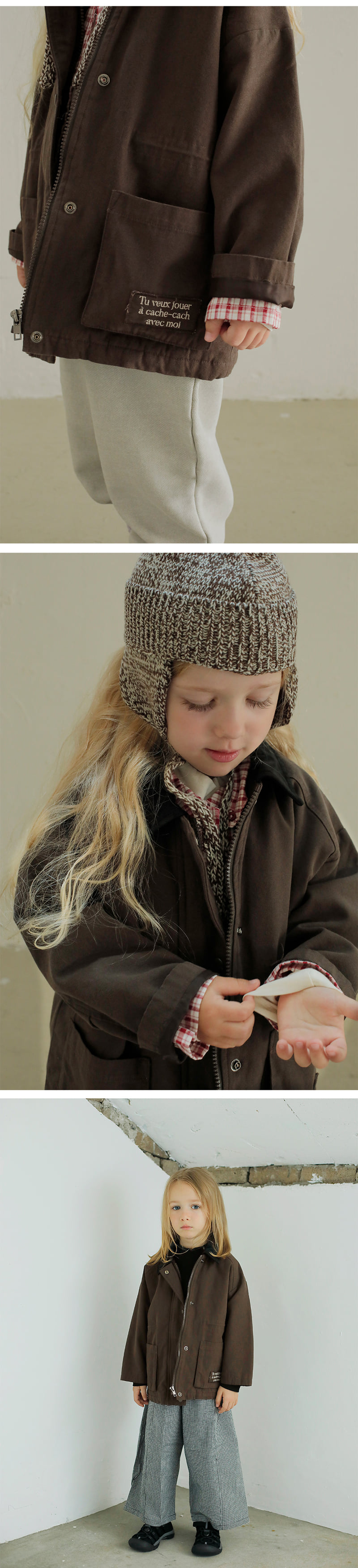 Bien A Bien - Korean Children Fashion - #minifashionista - Leiden Half Jacket - 3