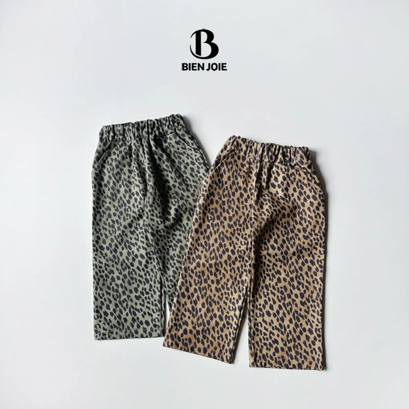 Bien Joie - Korean Children Fashion - #Kfashion4kids - Rutz Leopard Pants - 5