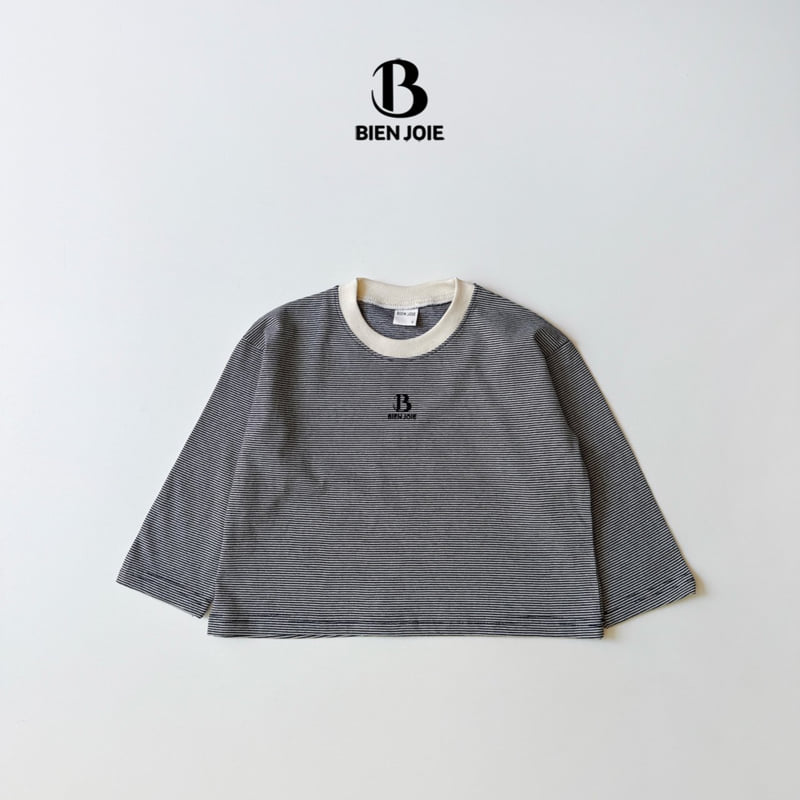 Bien Joie - Korean Children Fashion - #Kfashion4kids - Hoi Stripe Tee - 2