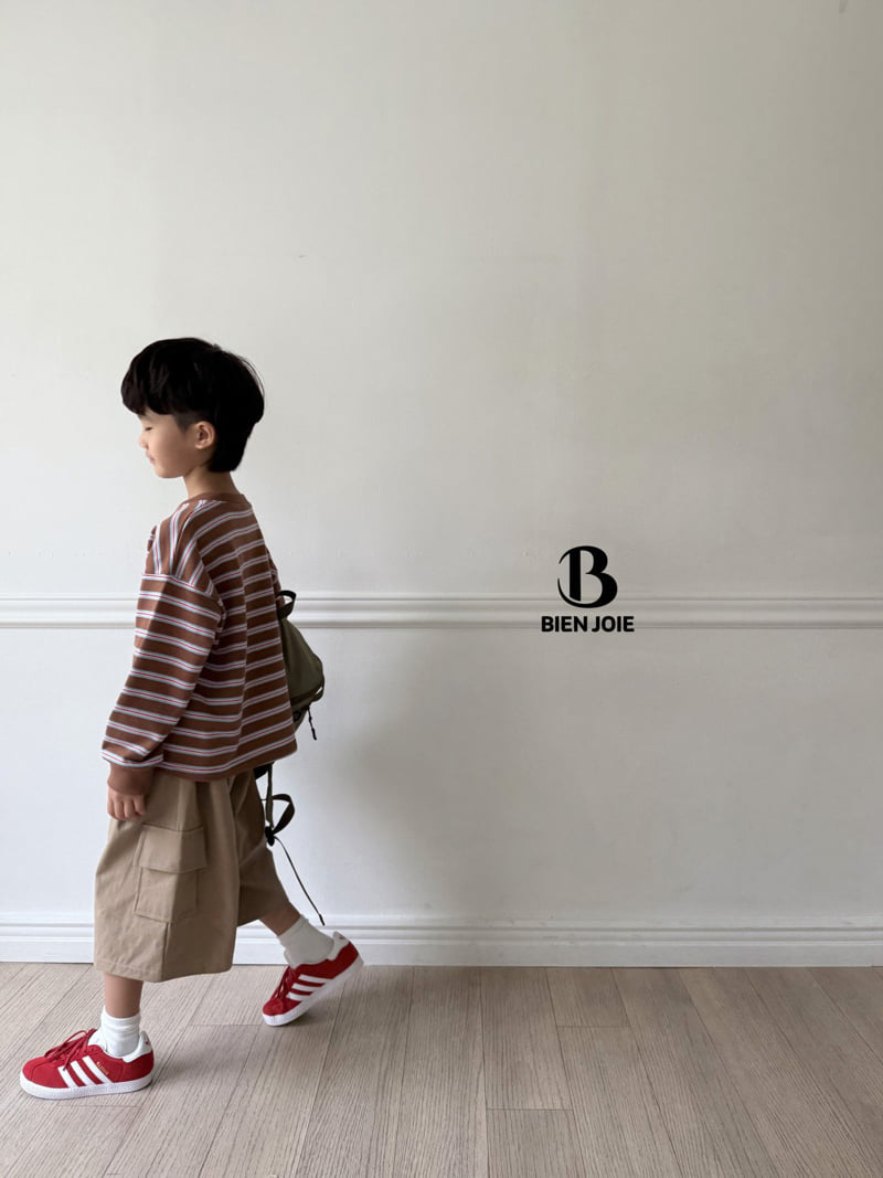 Bien Joie - Korean Children Fashion - #Kfashion4kids - Martin Stripe Tee - 11