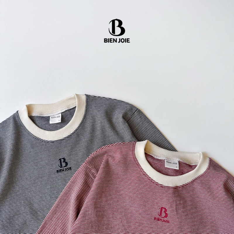 Bien Joie - Korean Children Fashion - #childofig - Hoi Stripe Tee - 7