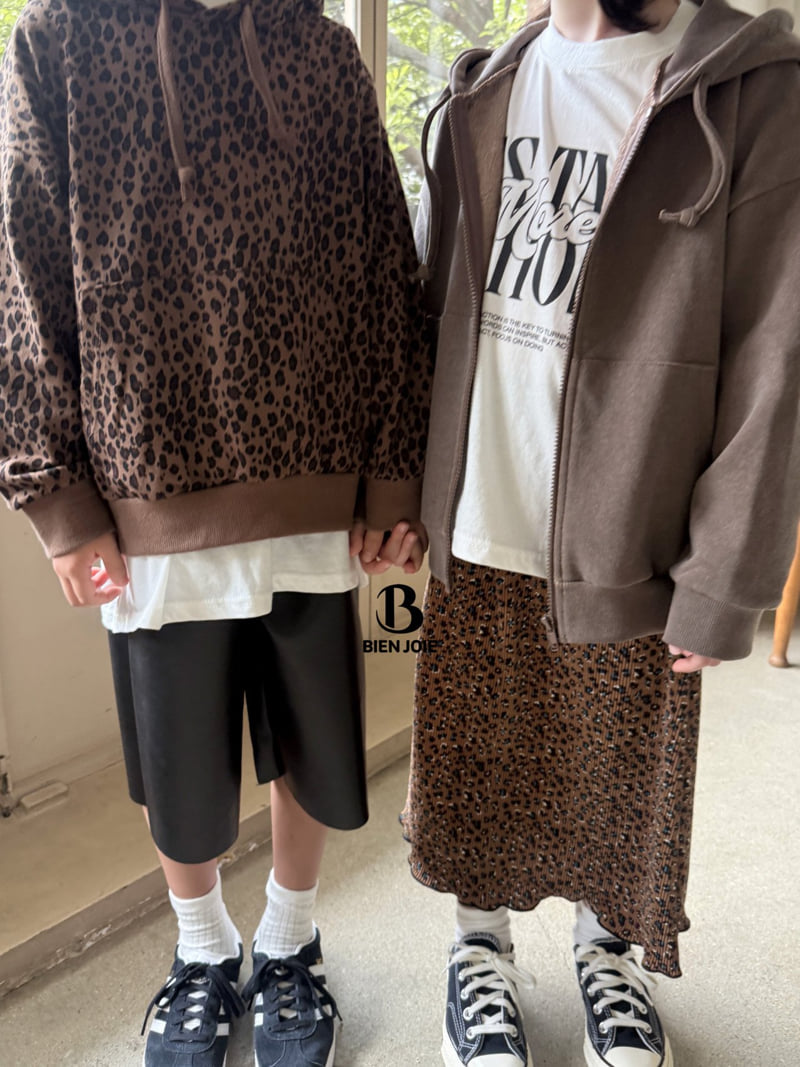 Bien Joie - Korean Children Fashion - #prettylittlegirls - Euro Leopard Hoodie - 4