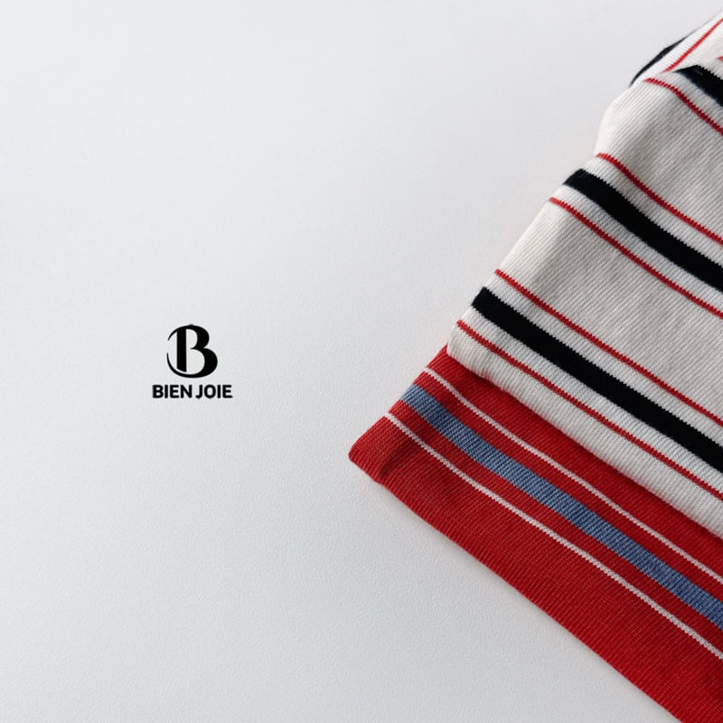 Bien Joie - Korean Children Fashion - #childrensboutique - Ink Stripe Tee - 8