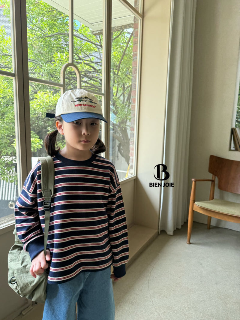 Bien Joie - Korean Children Fashion - #childofig - Martin Stripe Tee - 4