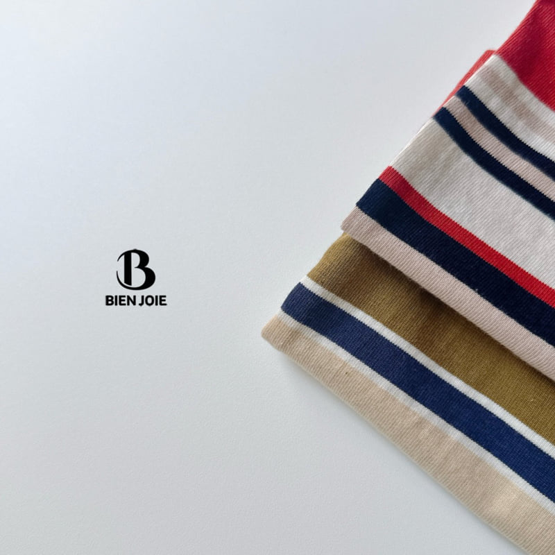 Bien Joie - Korean Children Fashion - #fashionkids - Coco Stripe Tee - 8