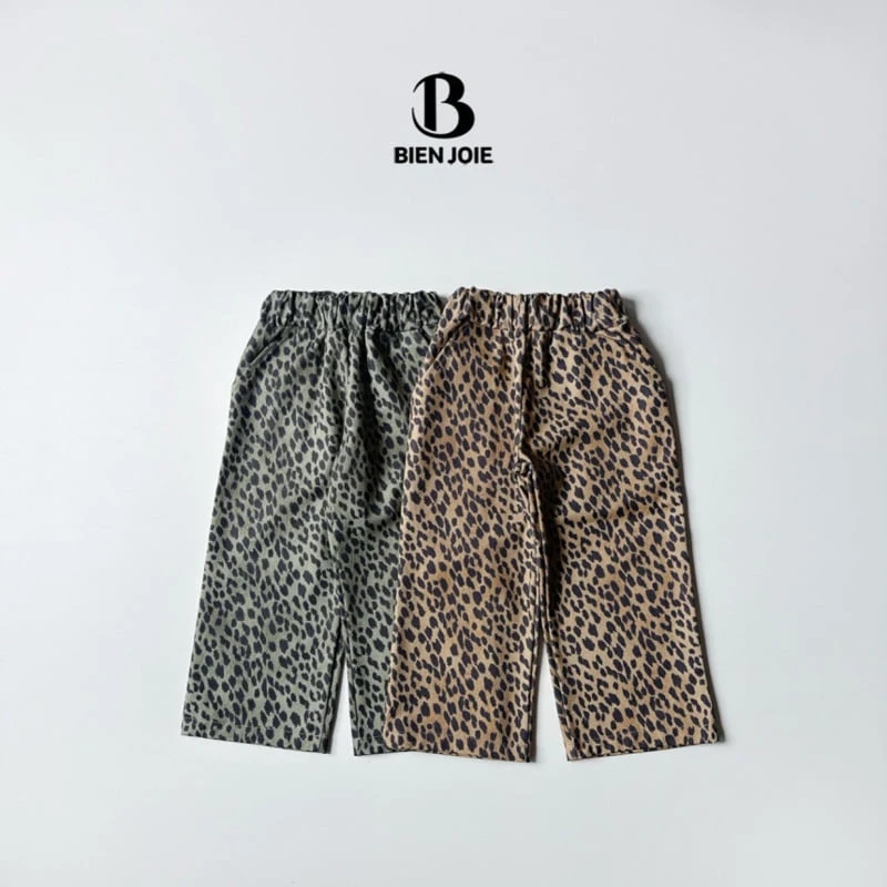 Bien Joie - Korean Children Fashion - #fashionkids - Rutz Leopard Pants