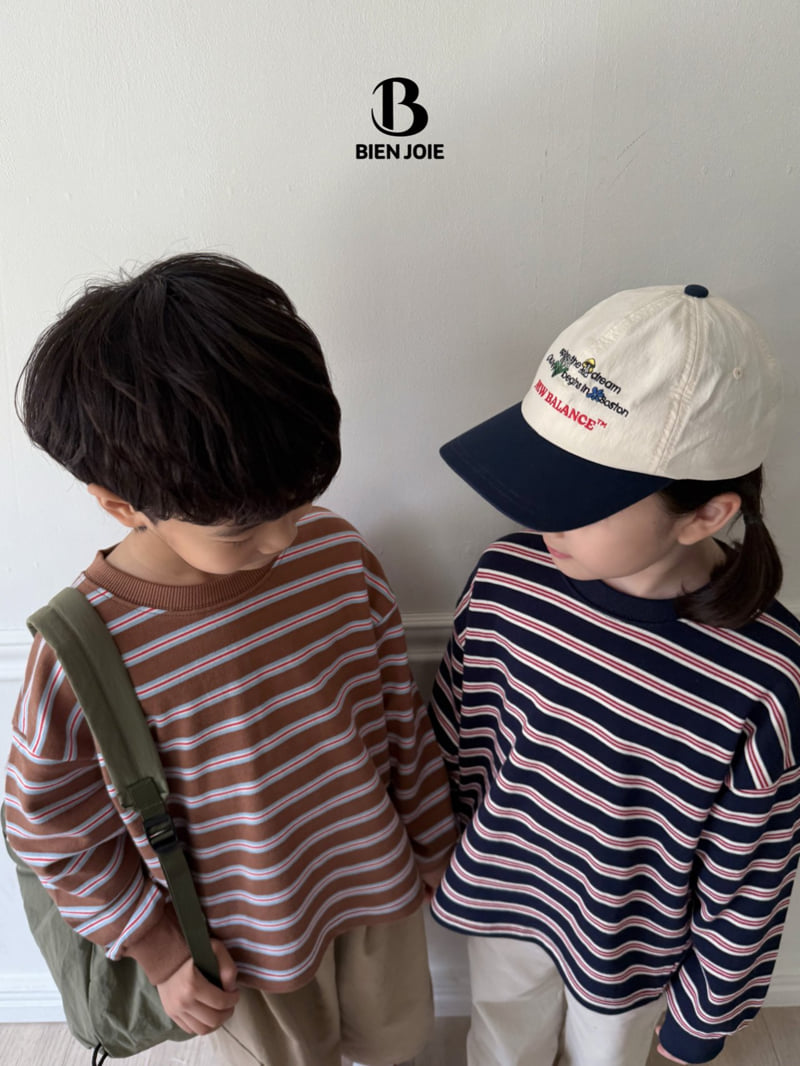 Bien Joie - Korean Children Fashion - #fashionkids - Martin Stripe Tee - 7