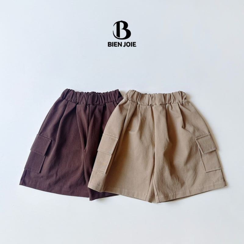 Bien Joie - Korean Children Fashion - #kidsshorts - Woody Cargo Pants