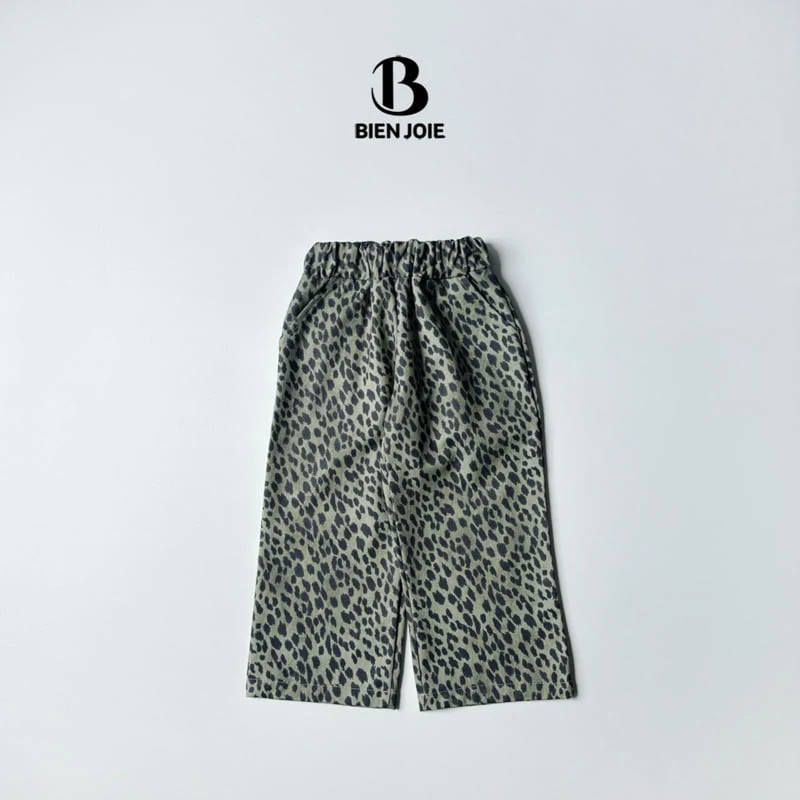 Bien Joie - Korean Children Fashion - #kidsstore - Rutz Leopard Pants - 3