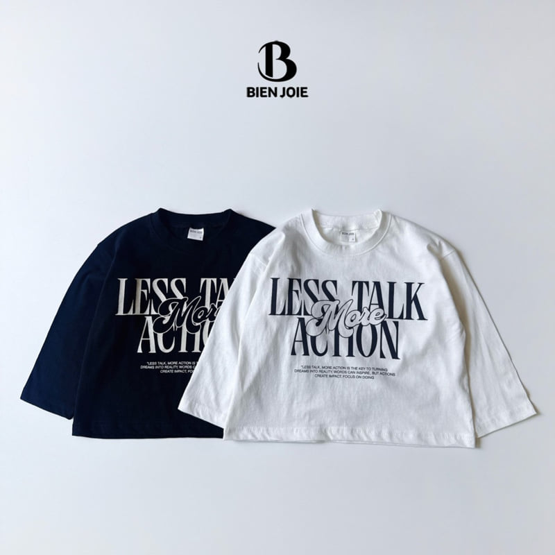 Bien Joie - Korean Children Fashion - #kidsshorts - Less Tee - 4