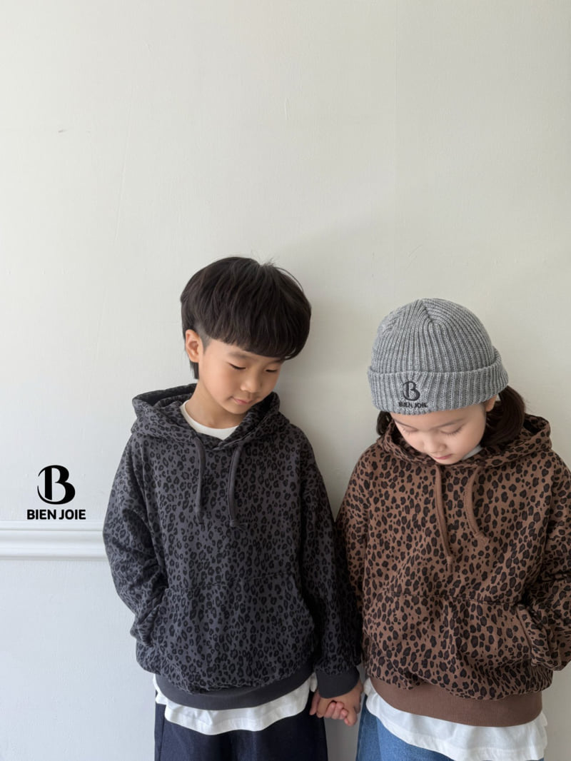 Bien Joie - Korean Children Fashion - #kidsstore - Euro Leopard Hoodie - 11