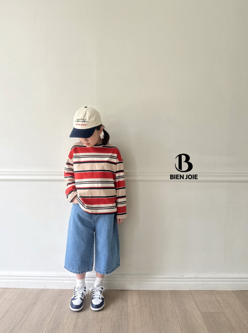Bien Joie - Korean Children Fashion - #kidzfashiontrend - Coco Stripe Tee - 11