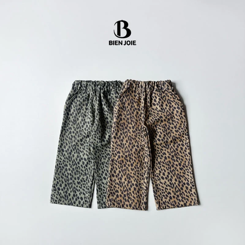Bien Joie - Korean Children Fashion - #kidsstore - Rutz Leopard Pants - 4