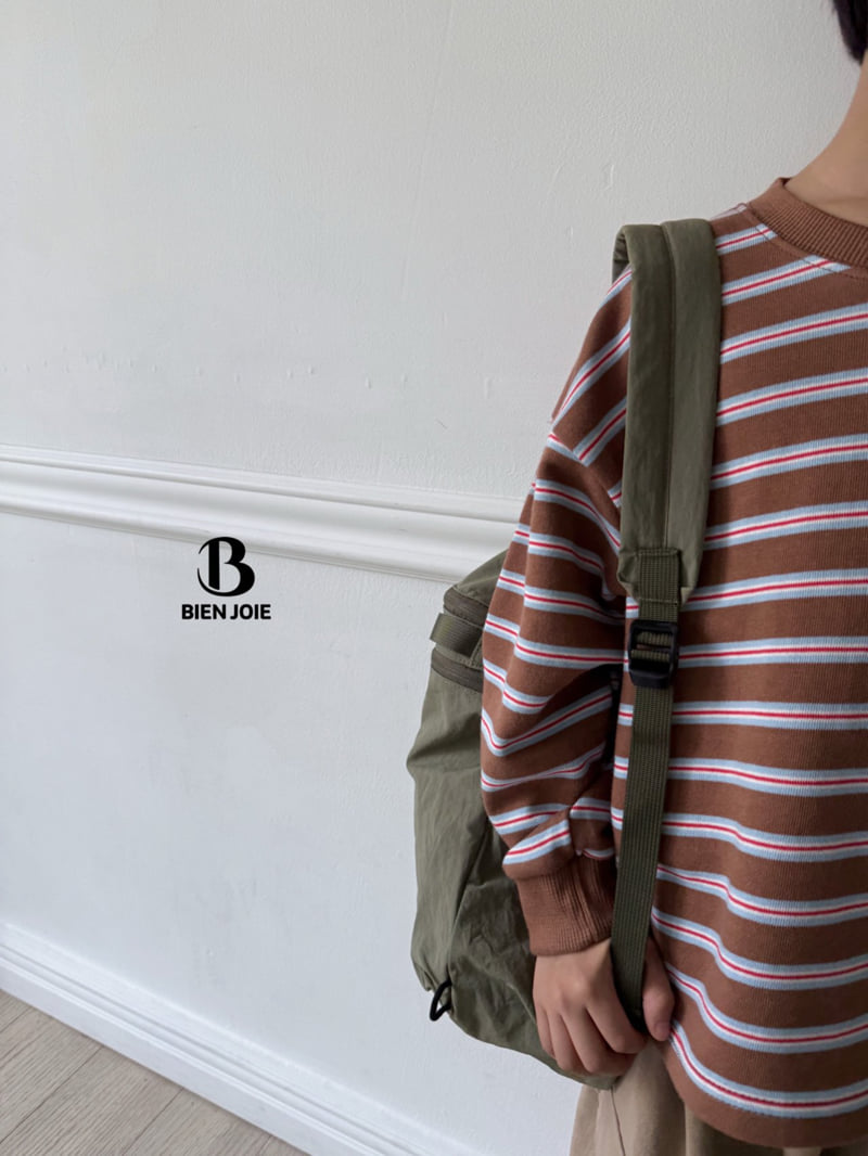 Bien Joie - Korean Children Fashion - #littlefashionista - Martin Stripe Tee - 12