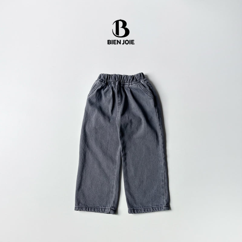 Bien Joie - Korean Children Fashion - #magicofchildhood - Line Denim Pants - 2