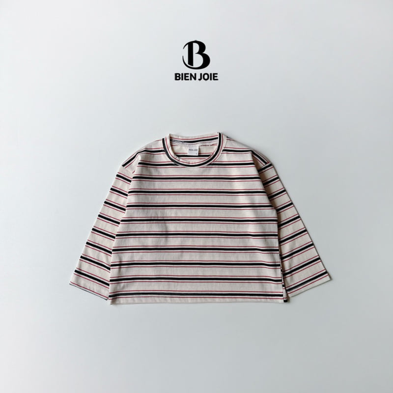 Bien Joie - Korean Children Fashion - #minifashionista - Ink Stripe Tee - 2