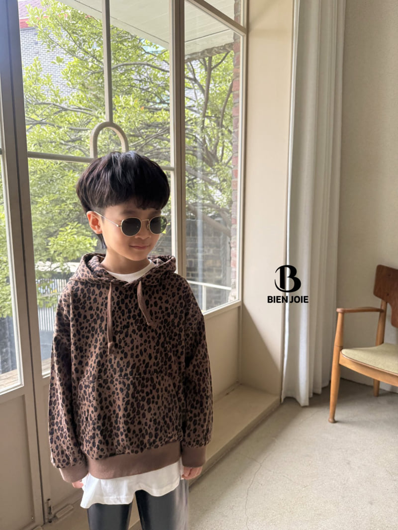 Bien Joie - Korean Children Fashion - #minifashionista - Euro Leopard Hoodie - 2
