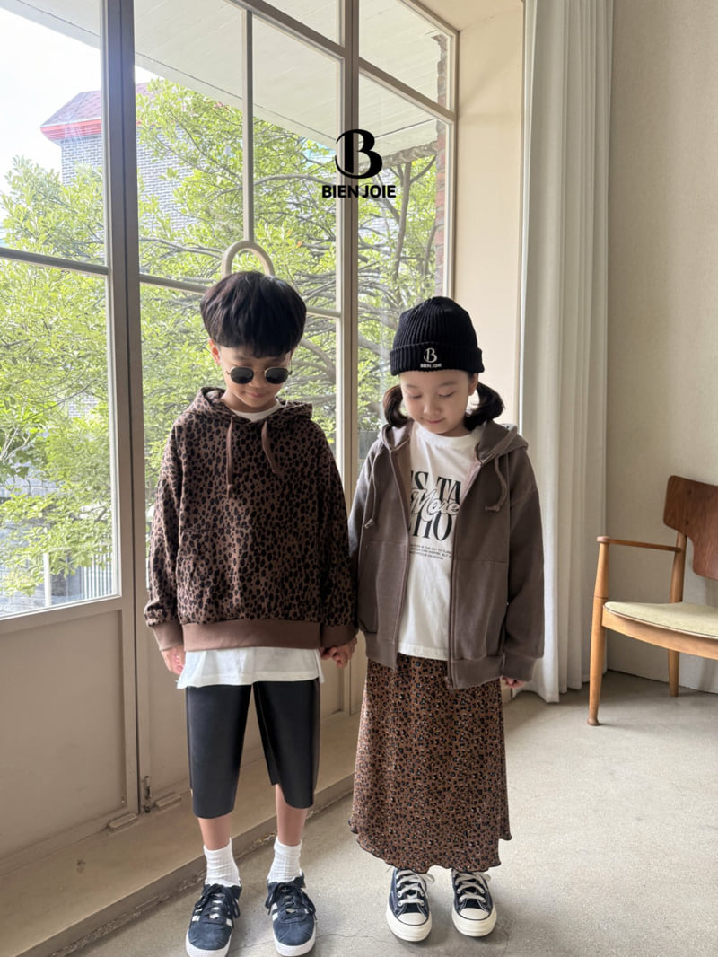 Bien Joie - Korean Children Fashion - #prettylittlegirls - Euro Leopard Hoodie - 3