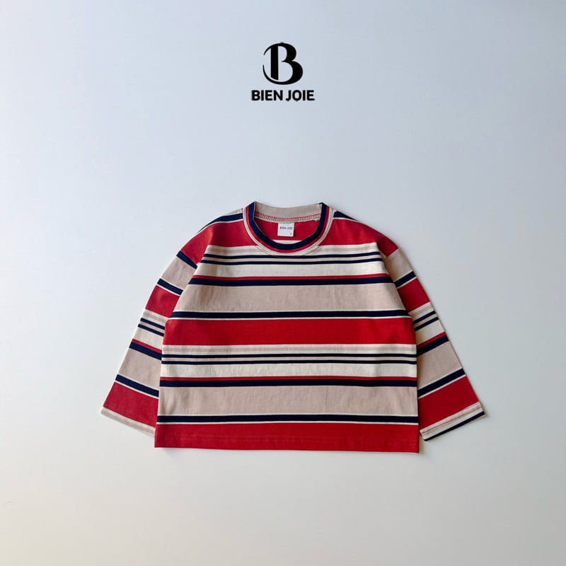 Bien Joie - Korean Children Fashion - #stylishchildhood - Coco Stripe Tee - 3