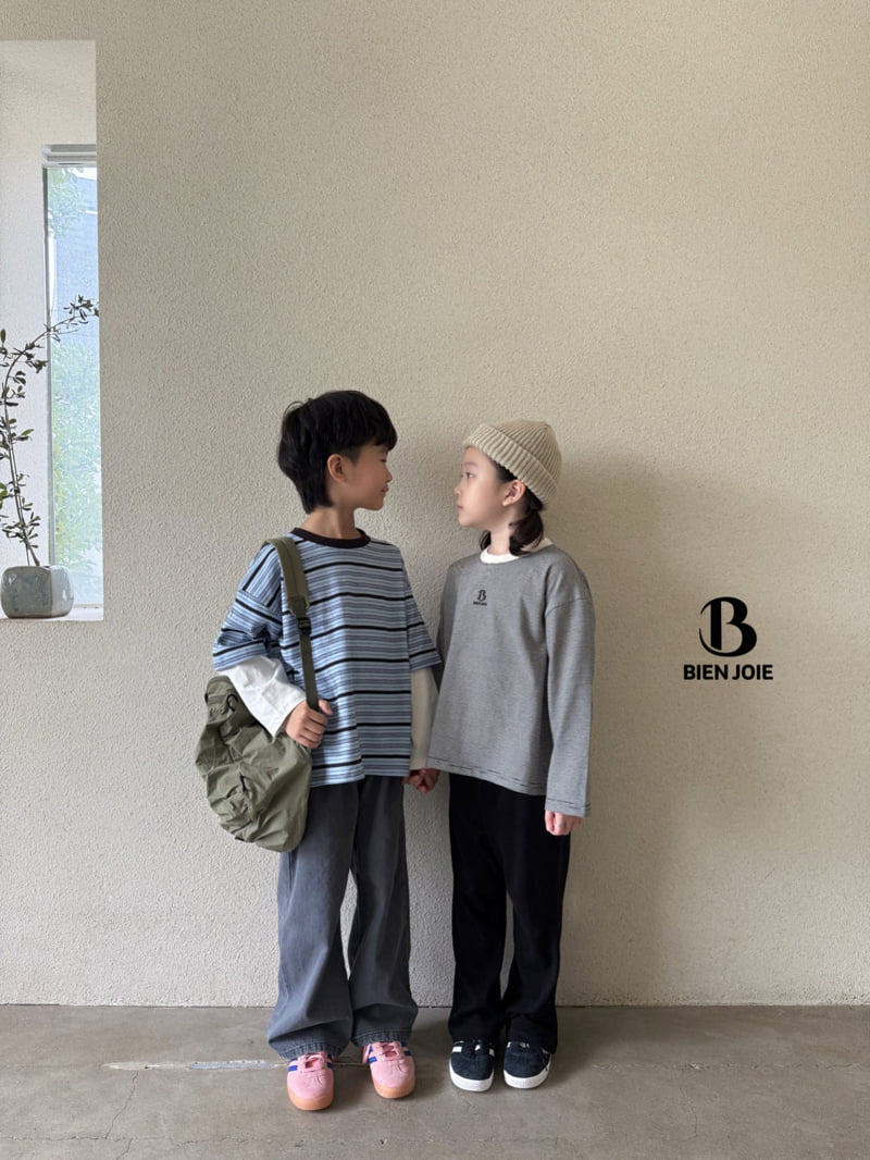 Bien Joie - Korean Children Fashion - #stylishchildhood - Draw Double Tee - 12