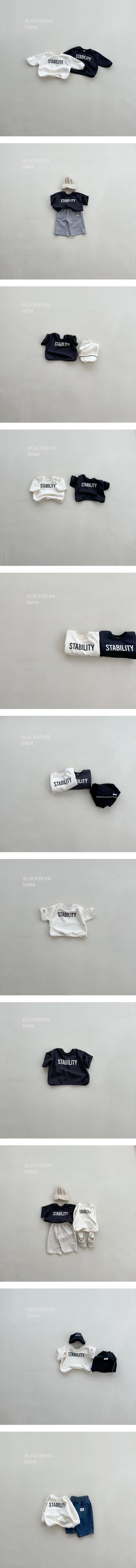 Black Bean - Korean Baby Fashion - #babyboutique - Step Bebe Tee - 2