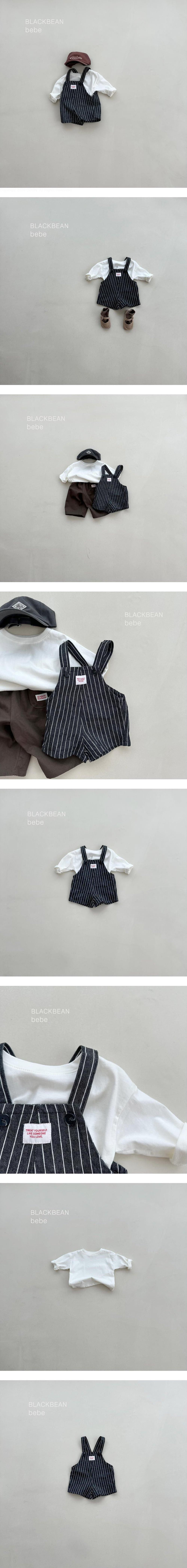 Black Bean - Korean Baby Fashion - #babyboutique - Kings Bebe Overall Set - 2