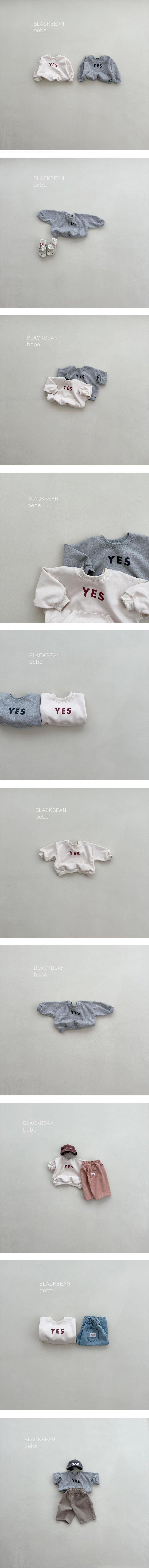 Black Bean - Korean Baby Fashion - #babyboutiqueclothing - Yes Bebe Sweatshirt - 2
