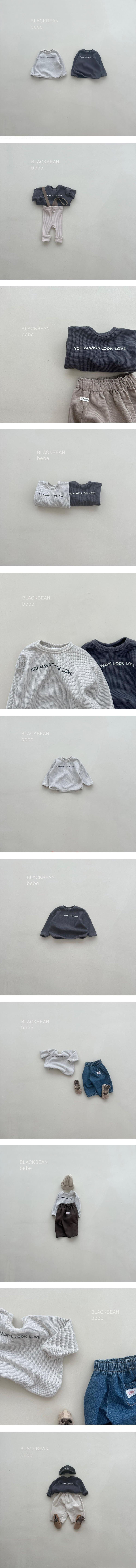 Black Bean - Korean Baby Fashion - #onlinebabyboutique - Looking Bebe Tee - 2