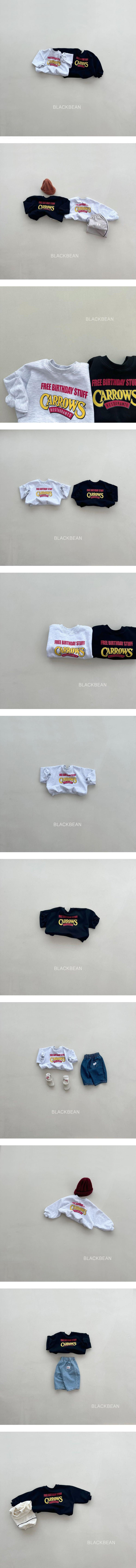 Black Bean - Korean Children Fashion - #kidzfashiontrend - Carrot Sweatshirt - 2