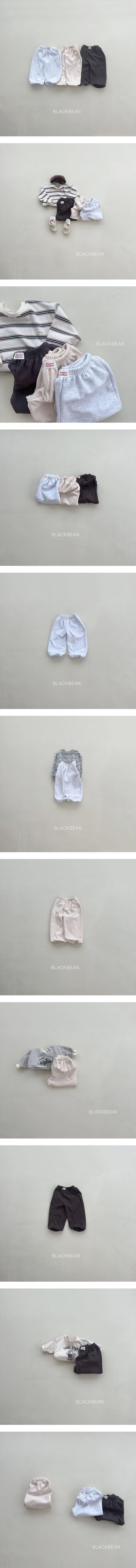 Black Bean - Korean Children Fashion - #kidzfashiontrend - Post Pants - 2