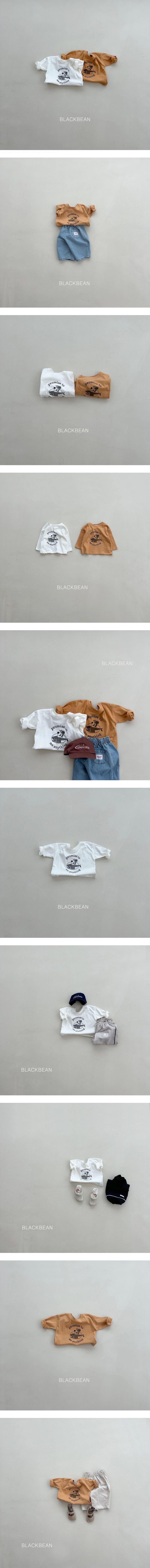 Black Bean - Korean Children Fashion - #littlefashionista - Ropey Tee - 2