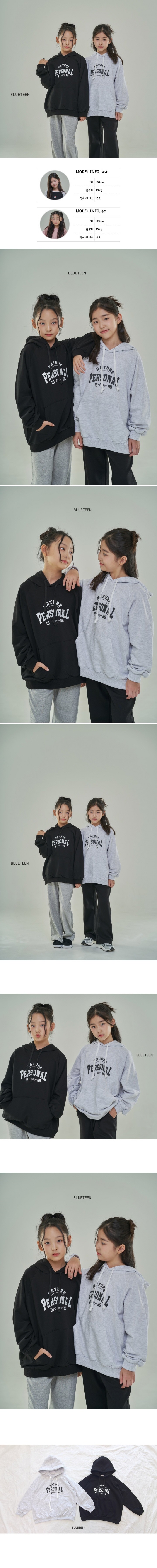 Blueteen - Korean Children Fashion - #kidzfashiontrend - Personal Hoodie