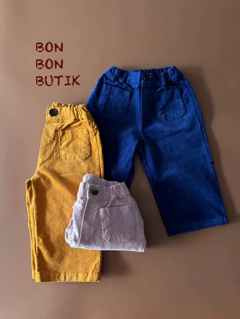 Bon Bon Butik - Korean Children Fashion - #childofig - Ribbed Pants